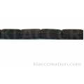 Tiger Ebony Wood Rectangular Beads 5x5x15mm